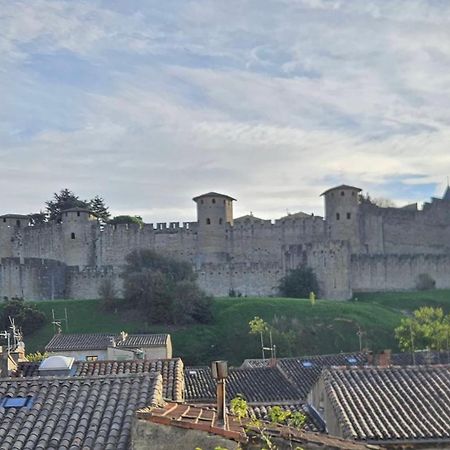 Vue Cite Medievale Castel View Carcassonne Zewnętrze zdjęcie