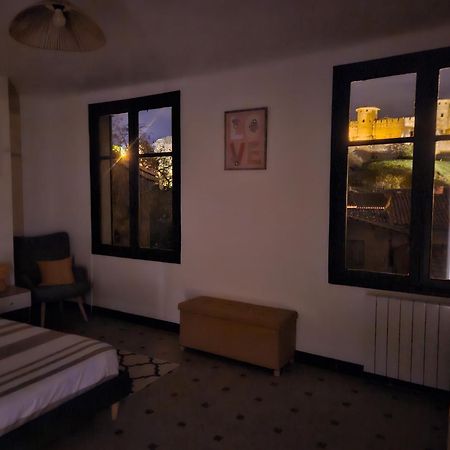 Vue Cite Medievale Castel View Carcassonne Zewnętrze zdjęcie